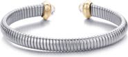 Adornia Omega Coil Cuff Bracelet