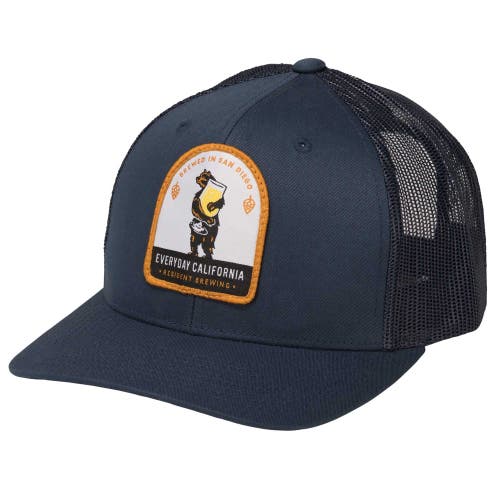 Everyday California Brewski Trucker Snapback Hat In Black