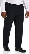 Oak Hill by DXL Easy Stretch Pleated Dress Pants