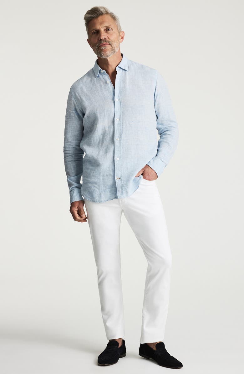 34 Heritage Linen Button-Up Shirt, Alternate, color, 