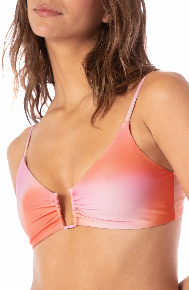 Maaji Bia Reversible Bikini Top, Alternate, color, Pink