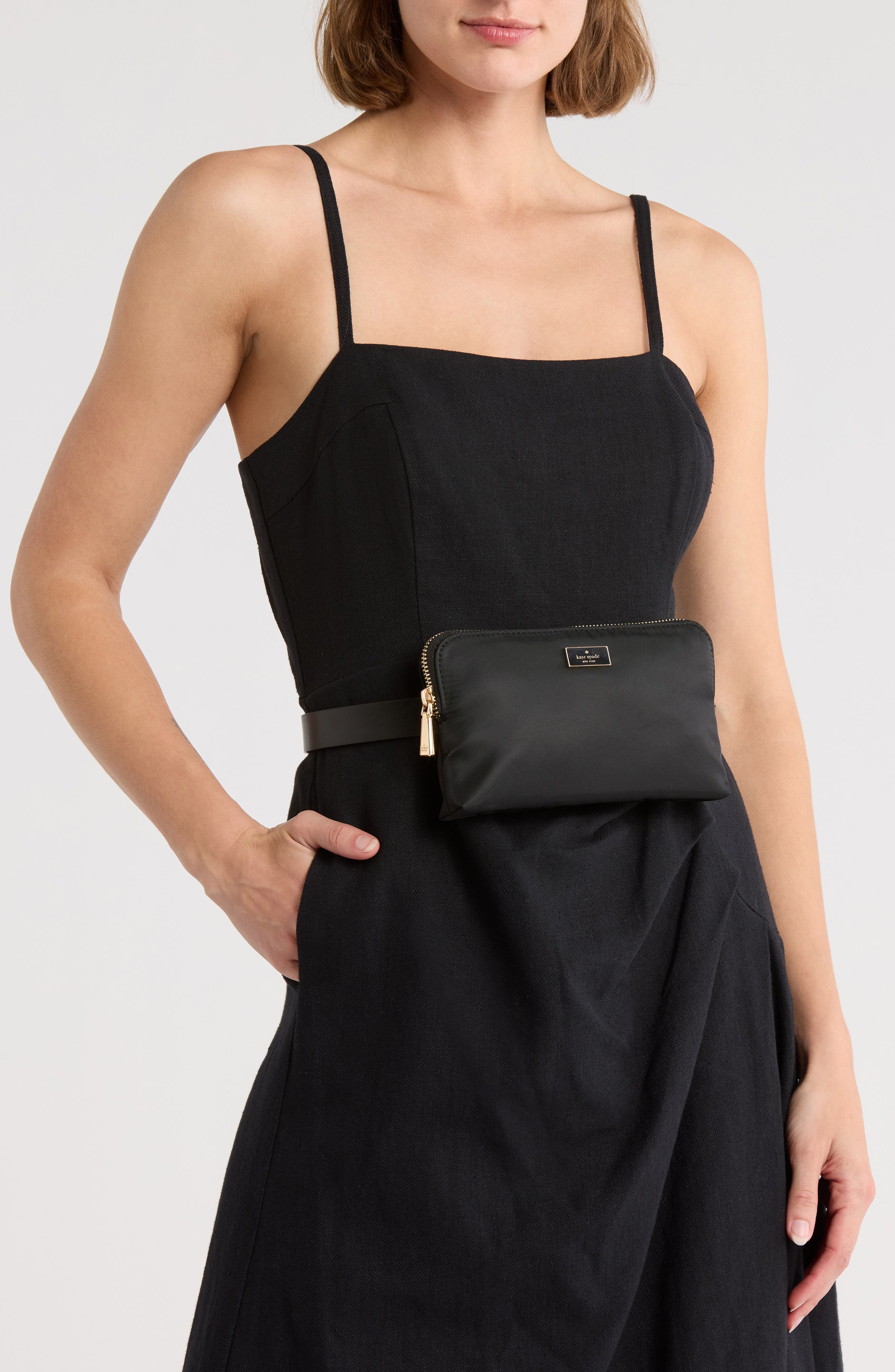 Kate Spade New York nylon belt bag, Alternate, color, 