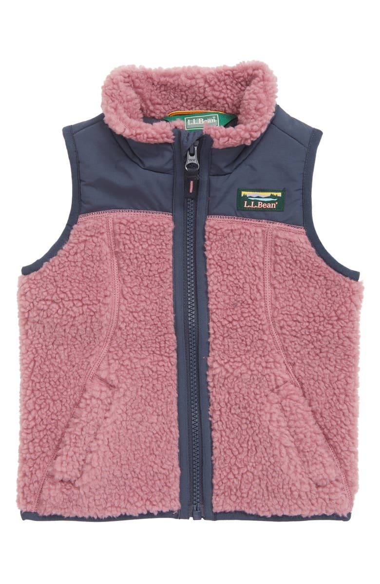 L.L.Bean High Pile Fleece Vest, Main, color, 