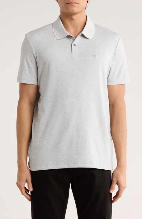 Calvin Klein Birdseye Heather Interlock Polo