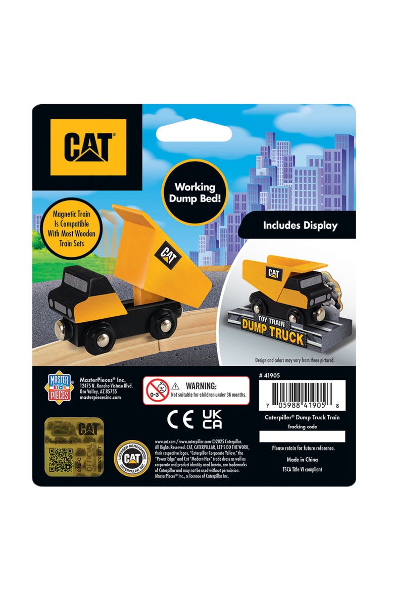 CAT - Dump Truck Toy Train, Alternate, color, Multicolor