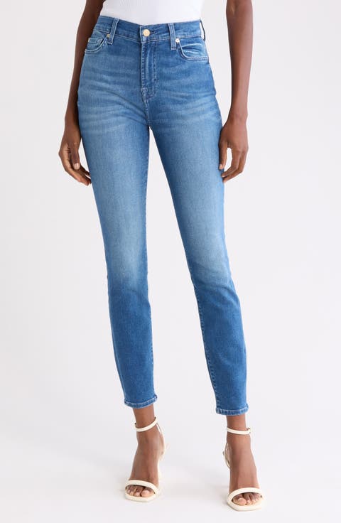 Gwenevere High Waist Ankle Skinny Jeans