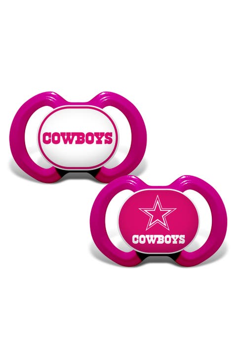 Dallas Cowboys Pink Pacifier 2-Pack