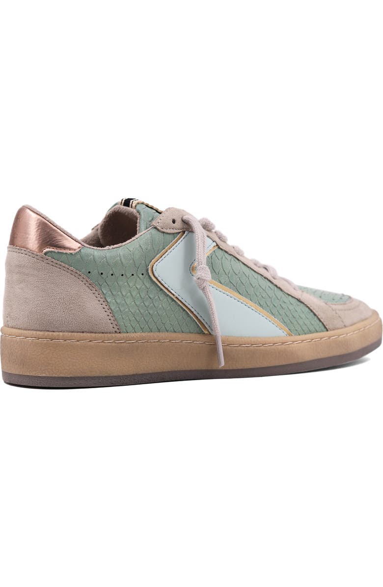 SHUSHOP Salma Low Top Sneaker, Alternate, color, Mint Snake
