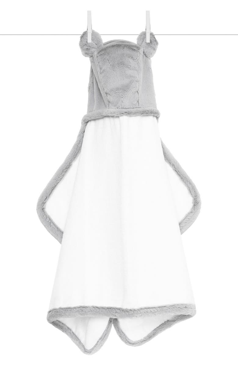 Little Giraffe Luxe Towel, Main, color, Silver