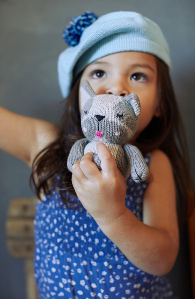 reD & oLive Baby Blue Frenchie Cotton Stuffed Animal, Alternate, color, Grey