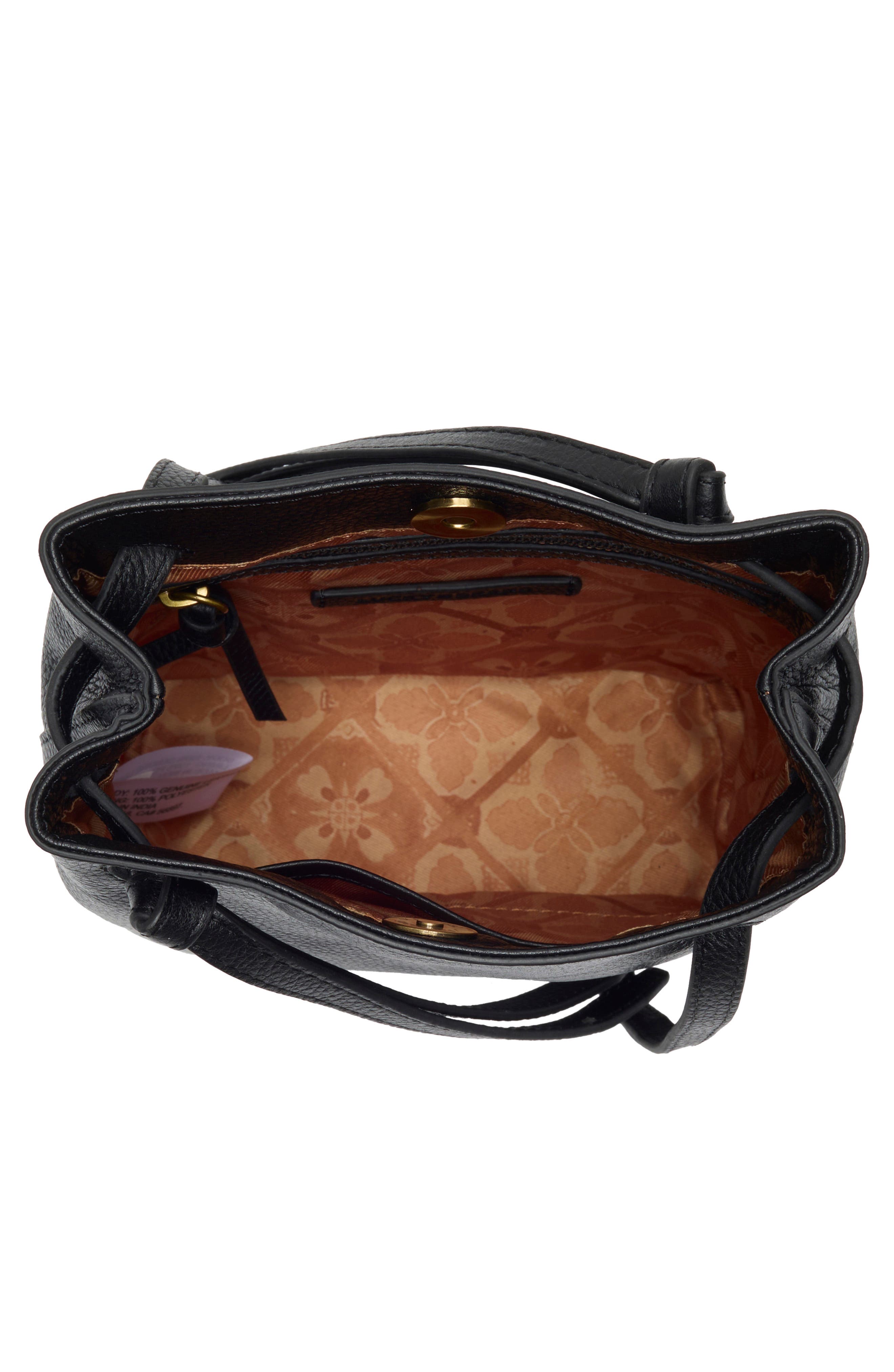 Lucky Brand Ayla Mini Crossbody Bag, Alternate, color, Black