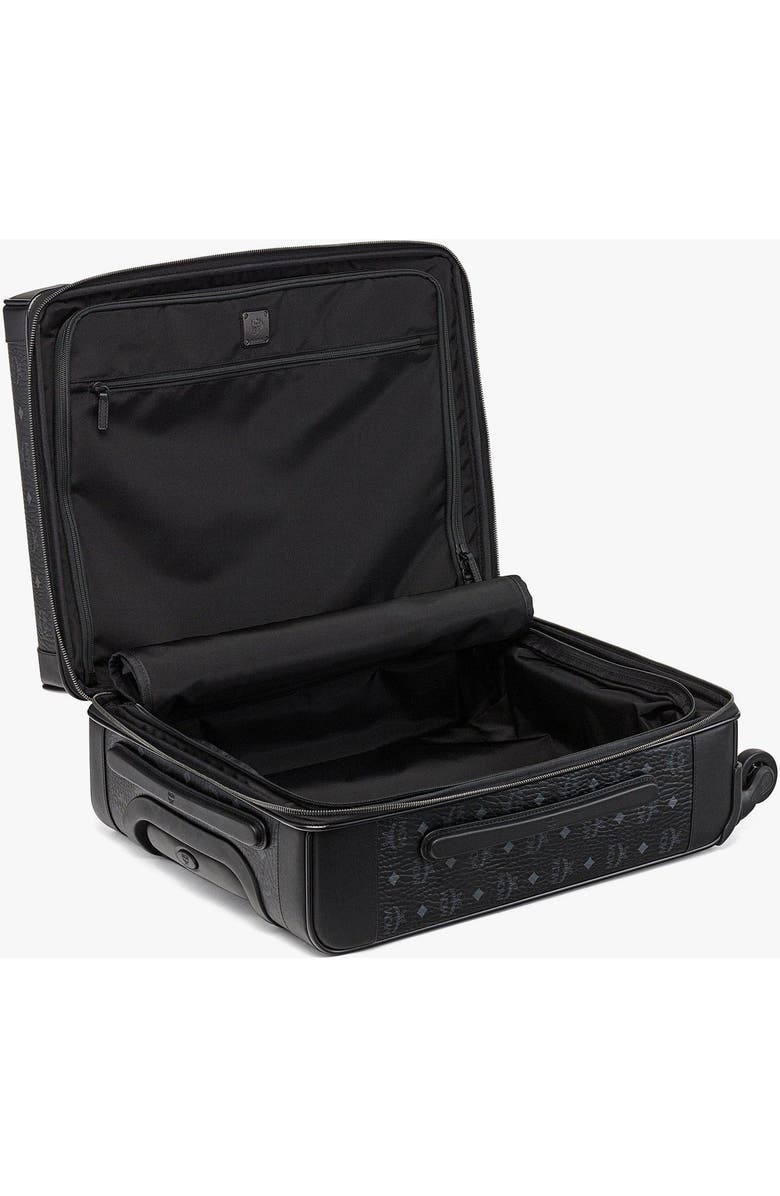 MCM Ottomar Trolley in Visetos, Alternate, color, Black