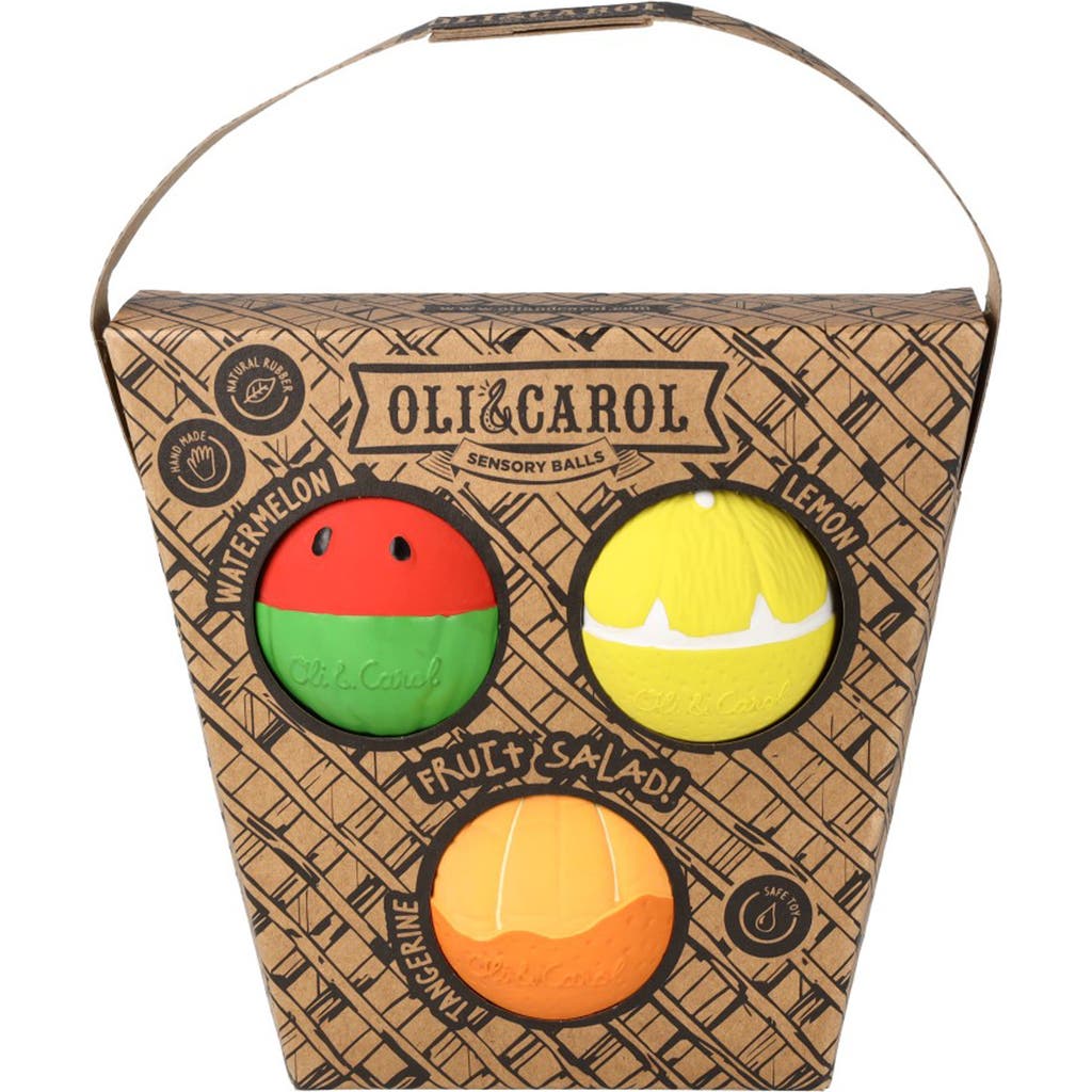 Oli&Carol Baby Ball Fruiets Toy Set at Nordstrom