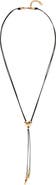 UNODE50 Heartline Leather Necklace