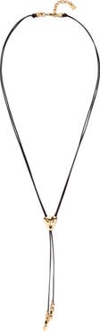 UNODE50 Heartline Leather Necklace