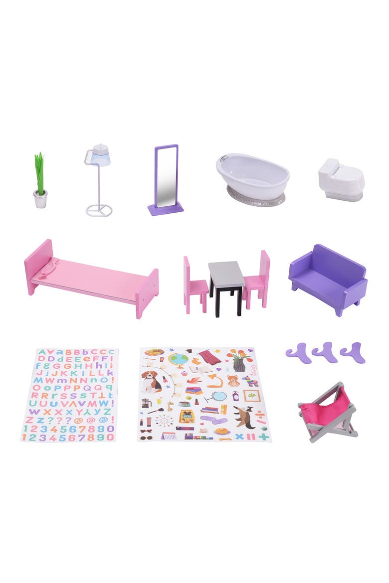 Olivia's Little World Dreamland Sunset Dollhouse, Alternate, color, MULTI-COLOR