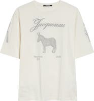 Jacquemus Le T-Shirt Âne Graphic T-Shirt