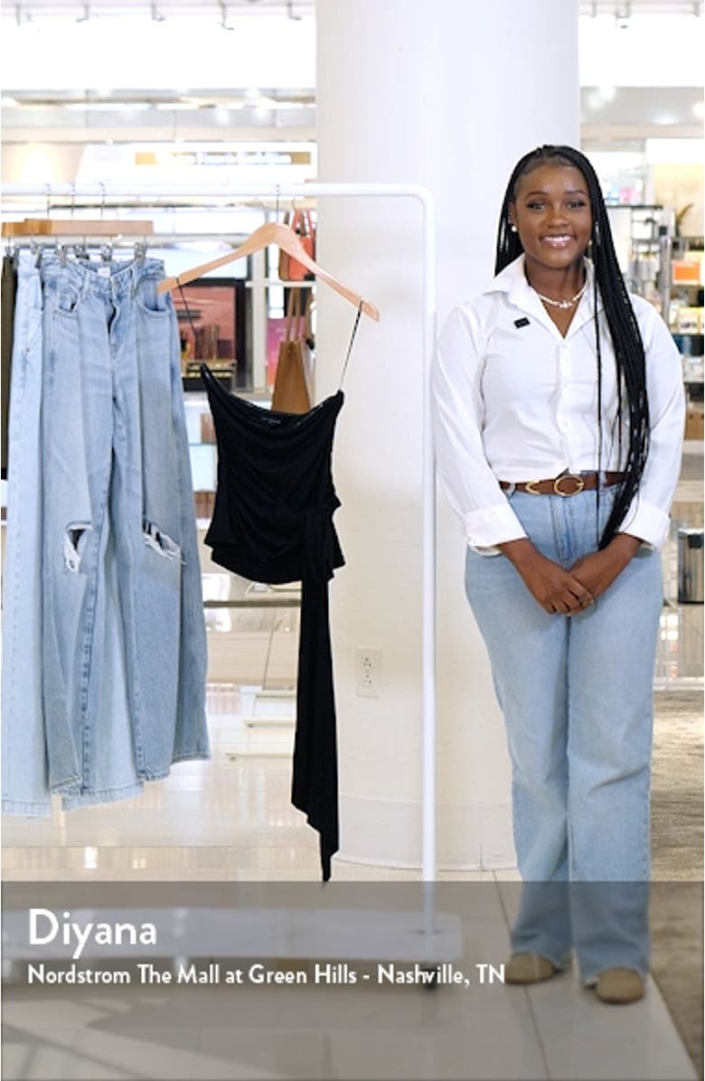 Smooth Draped Tube Top, sales video thumbnail