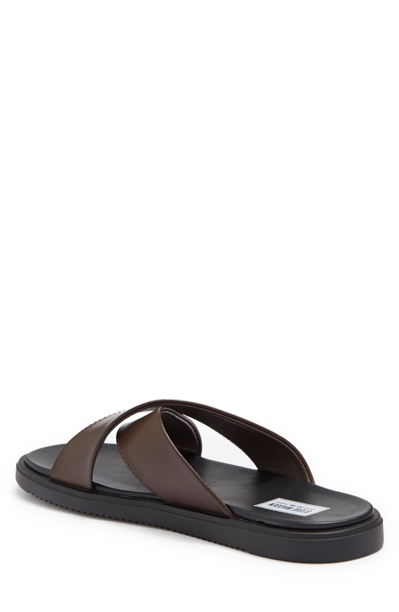 Steve Madden Criss Cross Slide Sandal, Alternate, color, 