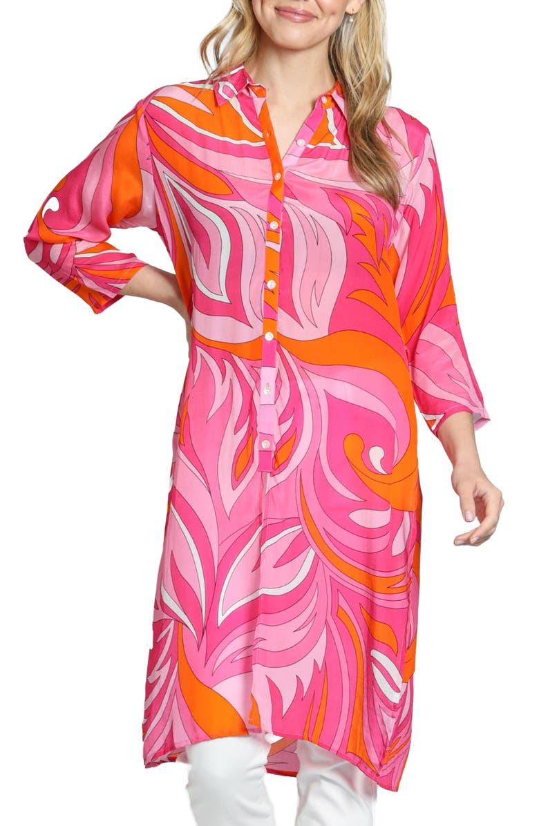APNY Button-Up Shirtdress, Main, color,