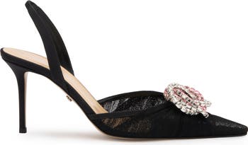 Galaxy Pointed Toe Slingback Pump