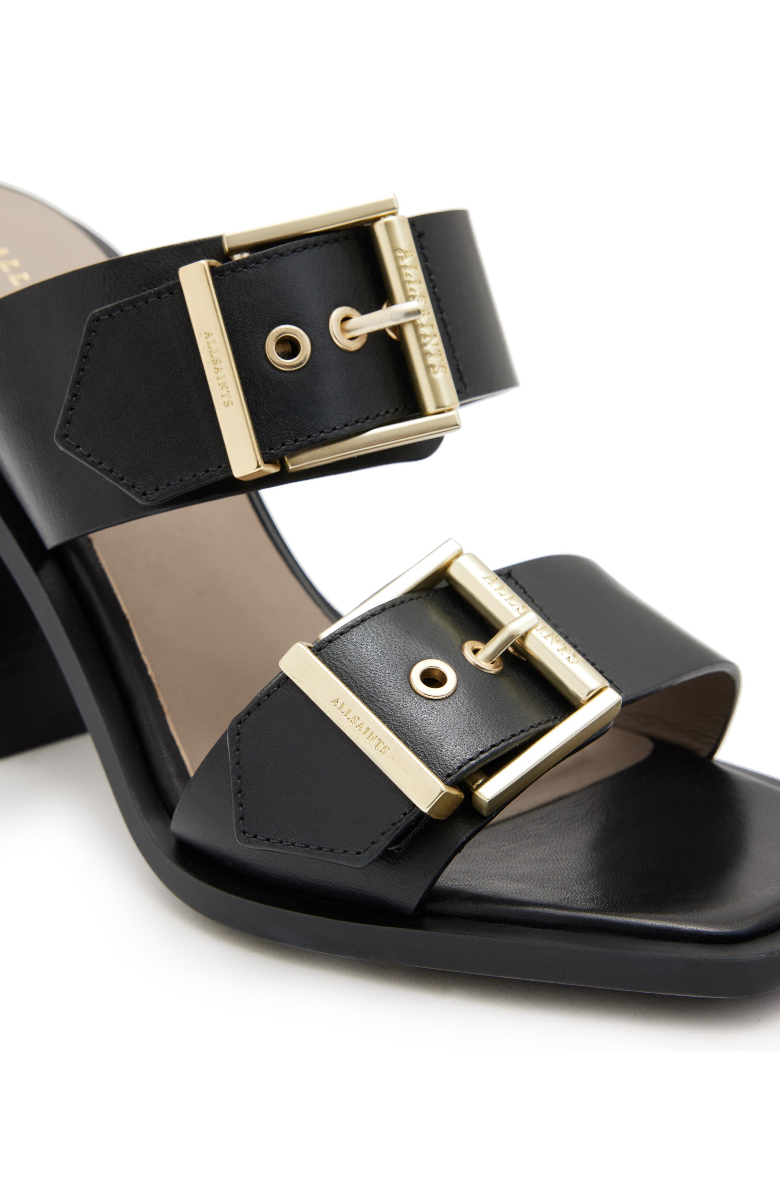 AllSaints Camille Slide Sandal, Alternate, color, 