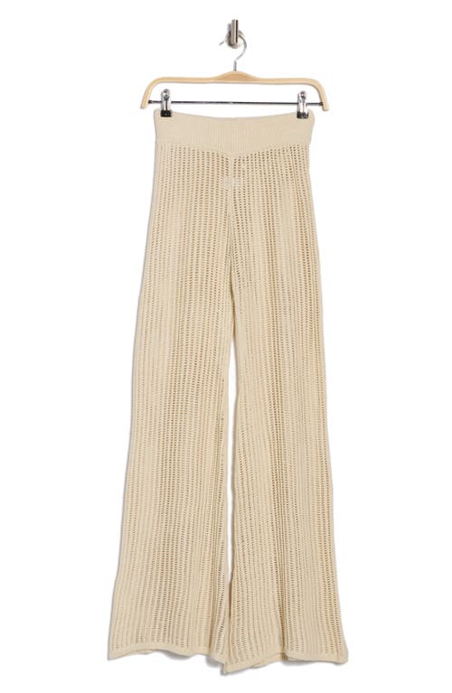 Shop Elan Open Knit Wide Leg Cover-up Pants