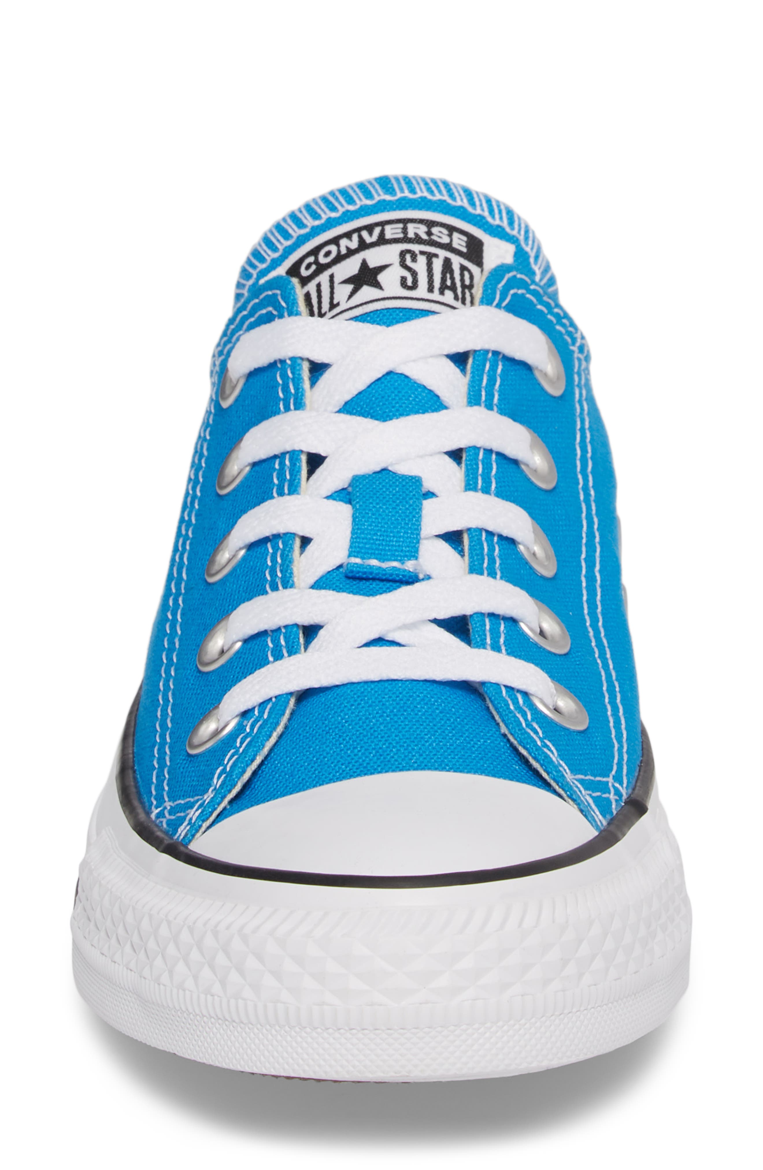 Gender Inclusive Chuck Taylor® All Star® Seasonal Ox Low Top Sneaker, Alternate, color, BLUE HERO