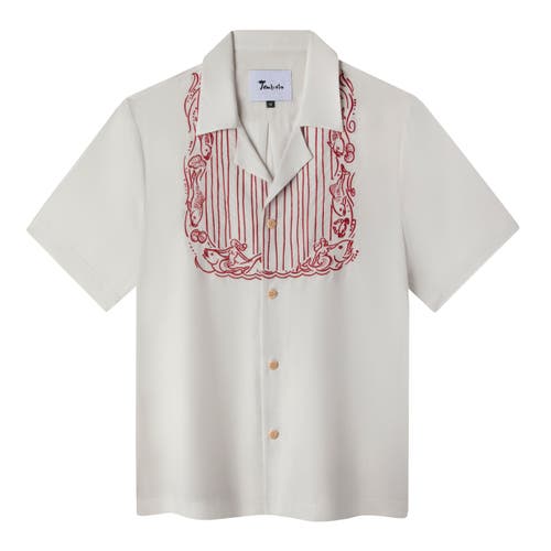 Tombolo 'fruits De Mer' In Cloud Gray