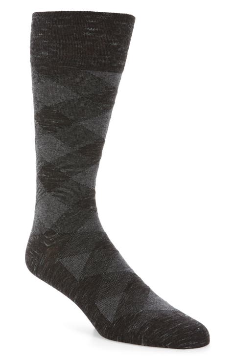 Twist Plaid Socks
