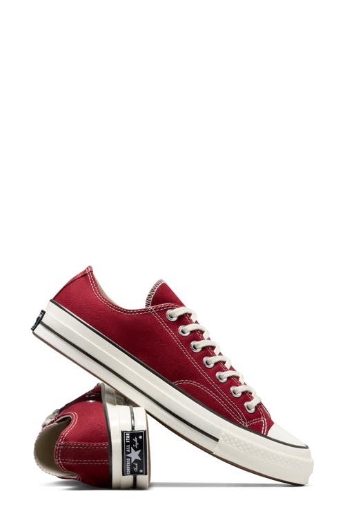 Converse Chuck 70 Oxford Sneaker In Park Red/egret/black