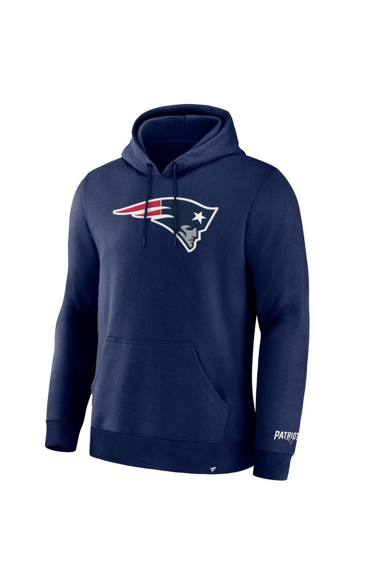 Men's Fanatics  Navy New England Patriots Legacy Fleece Pullover Hoodie, Alternate, color, Navy