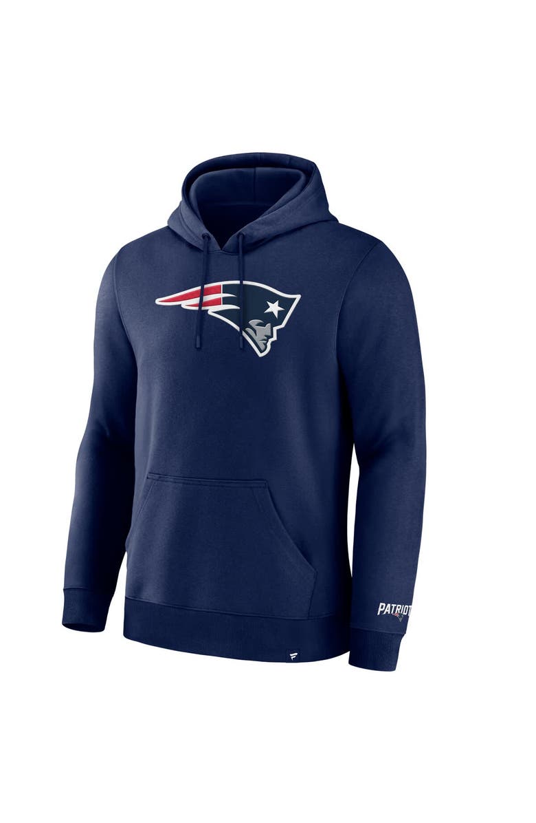 FANATICS Men's Fanatics Navy New England Patriots Legacy Fleece Pullover Hoodie, Alternate, color, Navy