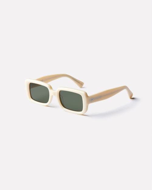 Epokhe Dune Sunglasses In White