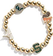 BaubleBar Michigan State Spartans Mixed Icon Pisa Bracelet