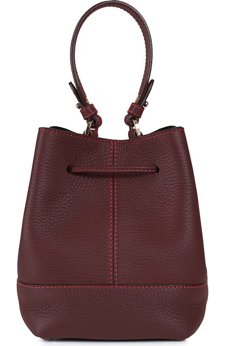 Strathberry Lana Osette Leather Crossbody Bucket Bag, Alternate, color,