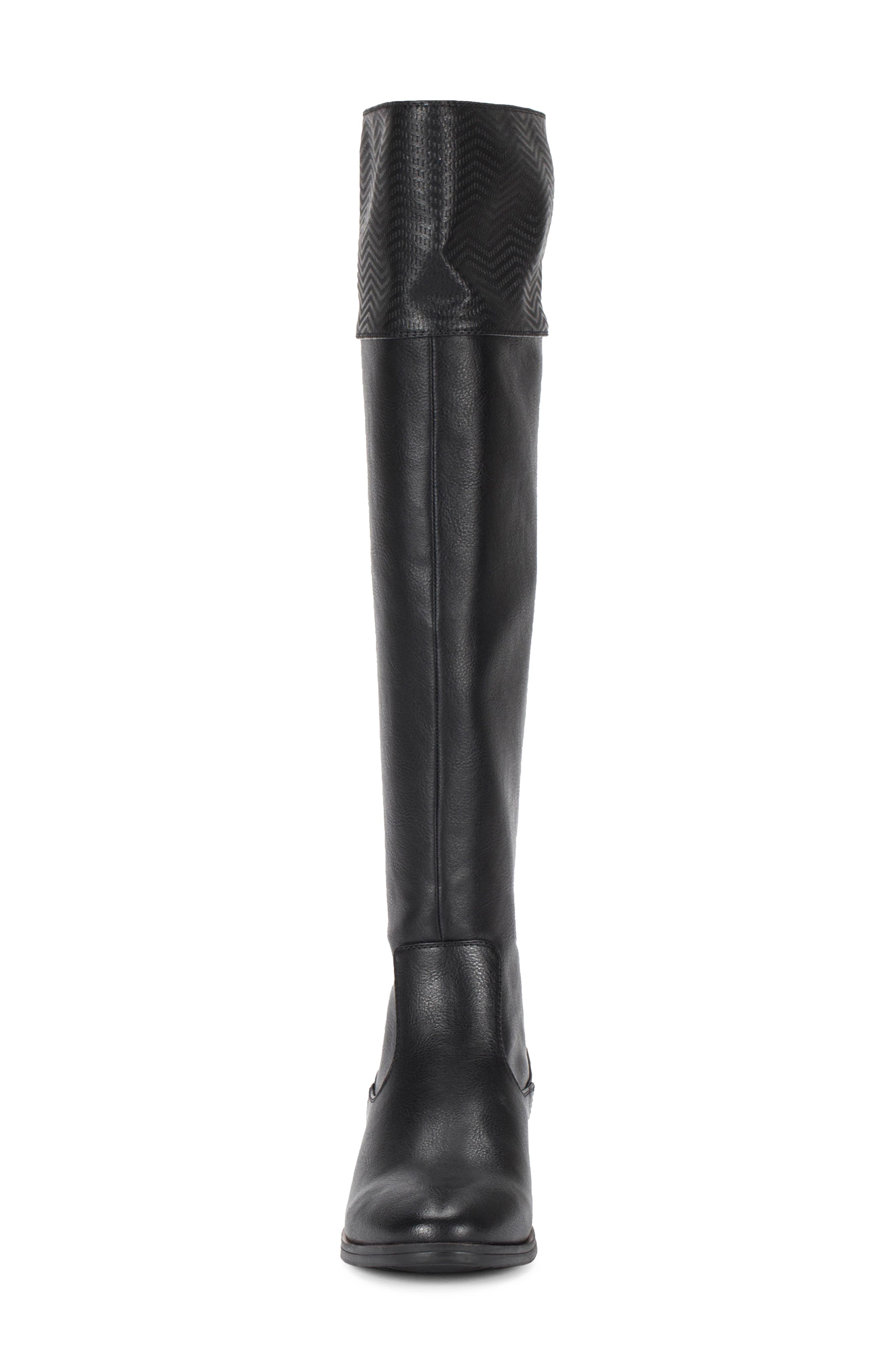 BARETRAPS Marcela Over the Knee Riding Boot, Alternate, color, Black