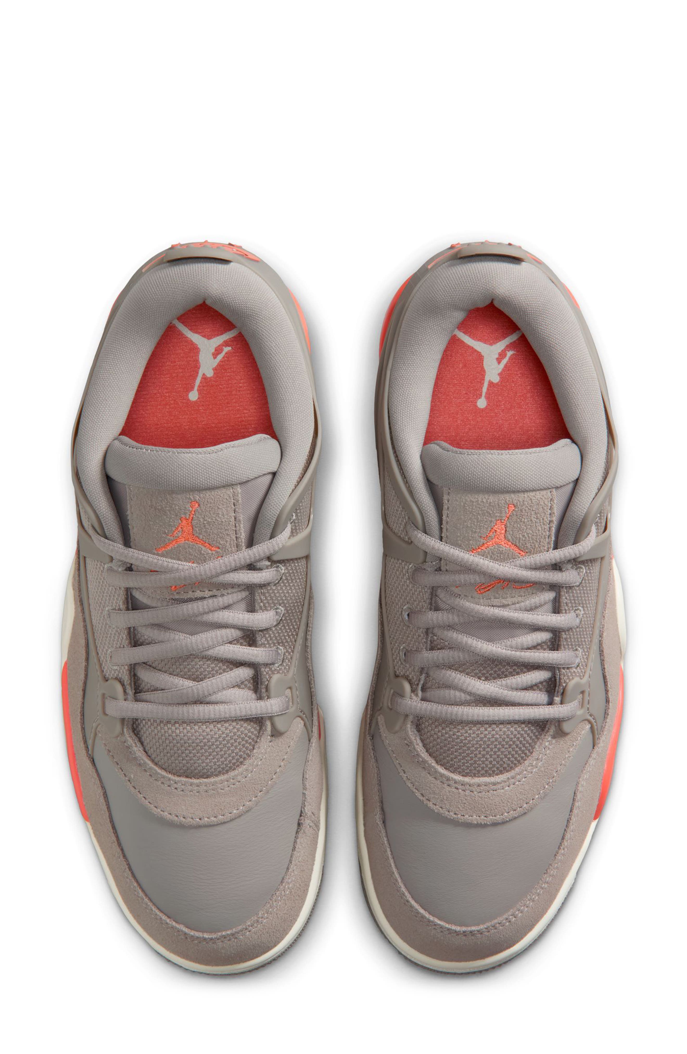 Jordan Air Jordan 4RM Sneaker, Alternate, color, Enigma Stone/ Ivory/ Mango