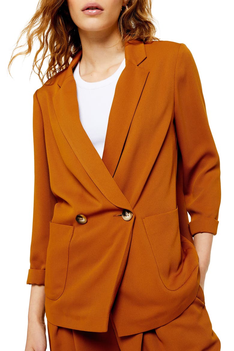 Geeta Blazer, Alternate, color, TAN