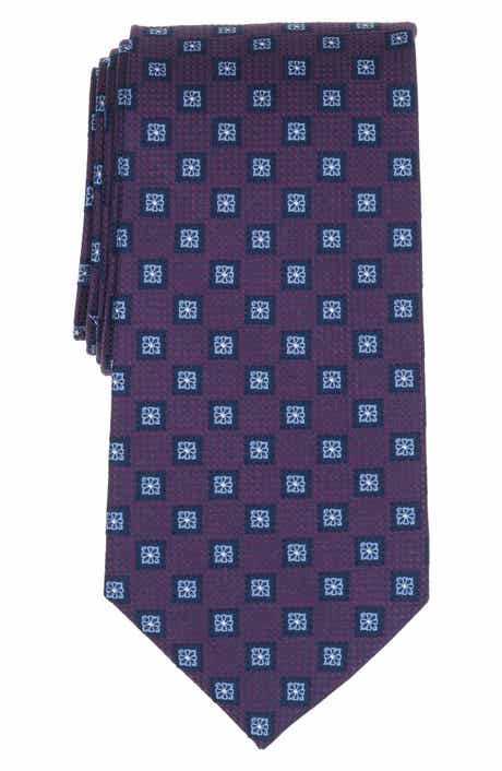 Brooks Brothers Stamp Geo Silk Blend Tie