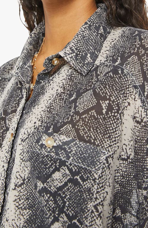 MOTHER MOTHER THE THIN VEIL BUTTON-UP SHIRT