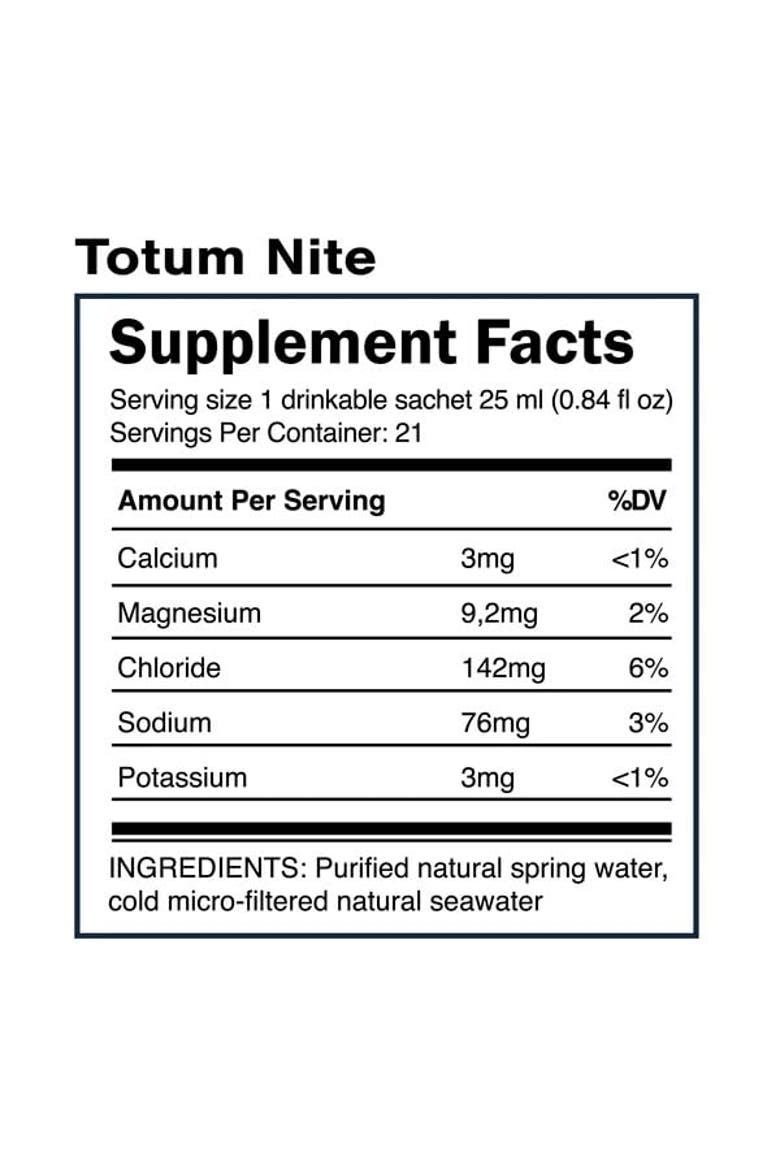 Totum Nite Liquid Seawater Electrolyte Supplement, Alternate, color, None