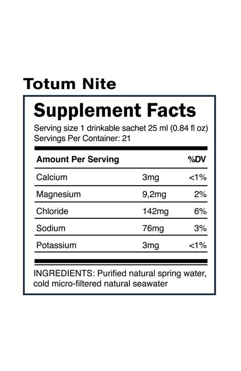 Quicksilver Scientific Totum Nite Liquid Seawater Electrolyte Supplement, Alternate, color, NO COLOR