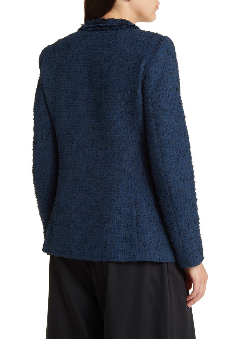 Lola Tweed Blazer, Alternate, color, NAVY