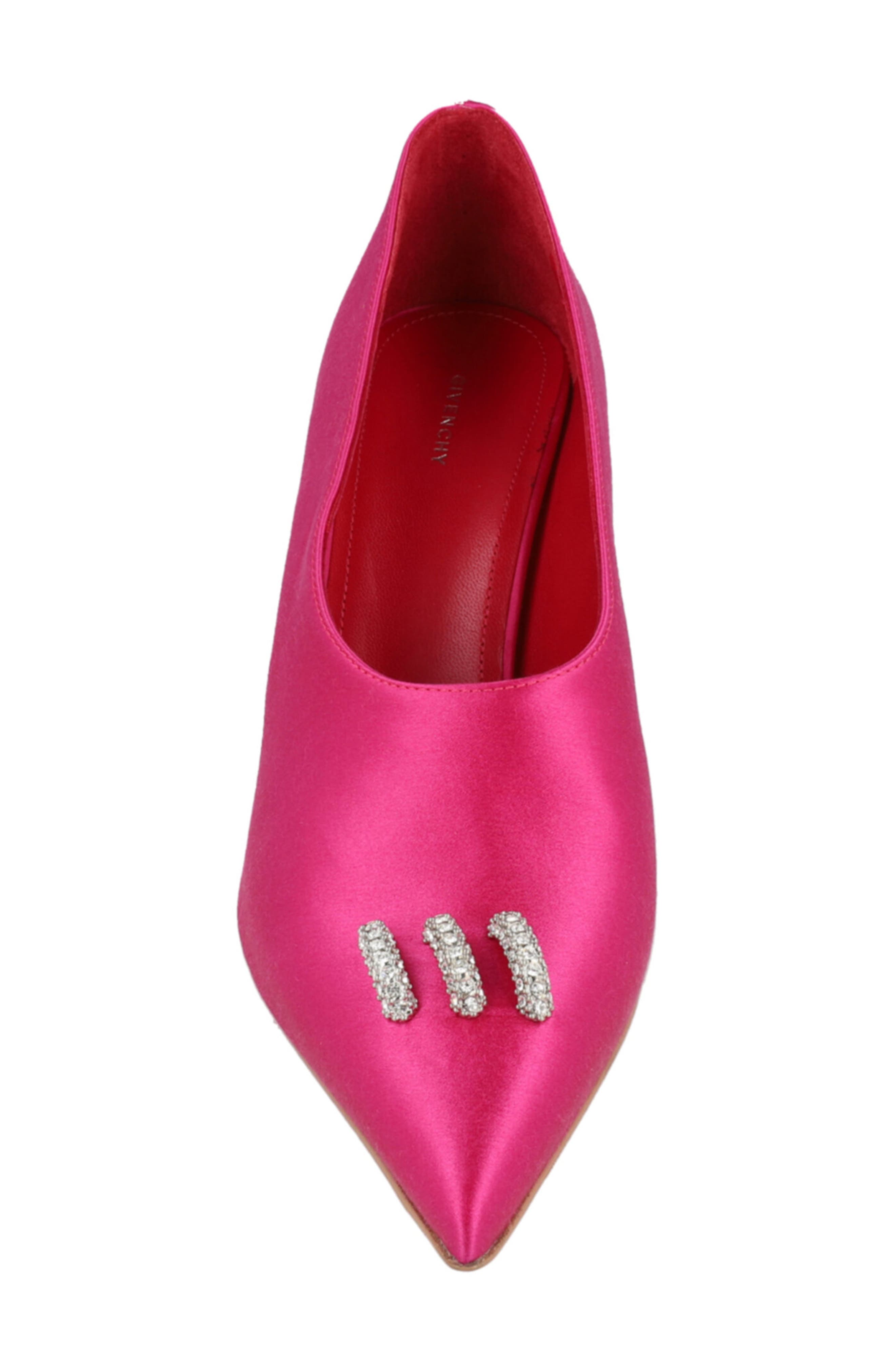 Givenchy Pointed Toe Pump, Alternate, color, Neon Pink
