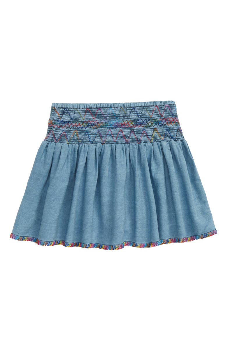 Peek Aren't You Curious Pixie Denim Skirt, Main, color,
