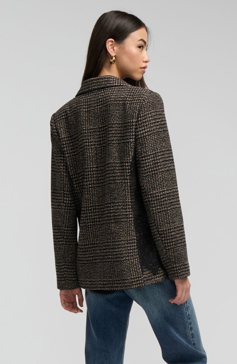 NVLT Lace Appliquè Blazer, Alternate, color, 