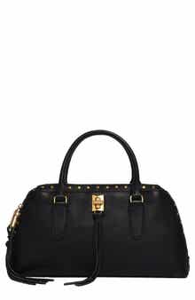 Darren Dome Leather Crossbody Bag