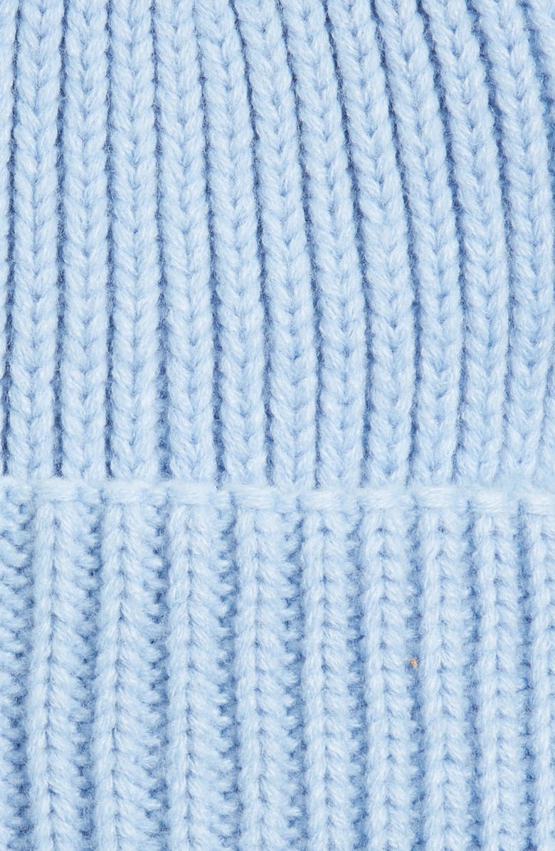 Dressed in Lala Grunge Chic Beanie, Alternate, color, Periwinkle