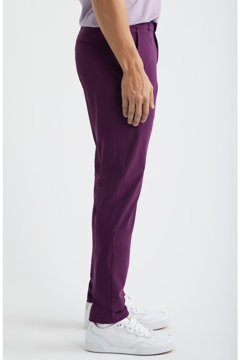 Monkauk Trim Fit Flat Front Golf Pants, Alternate, color, ZION